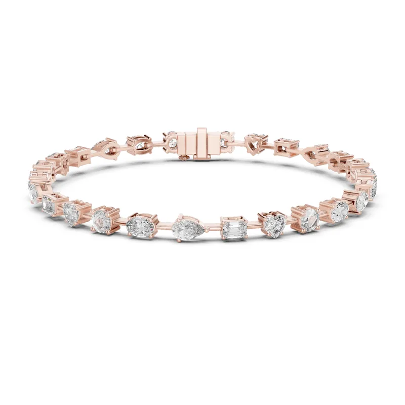 18K Gold Diamond Pavé Bracelet – 3.99 ct (GLBR-0013) – Bracelets by Ivanka & Co