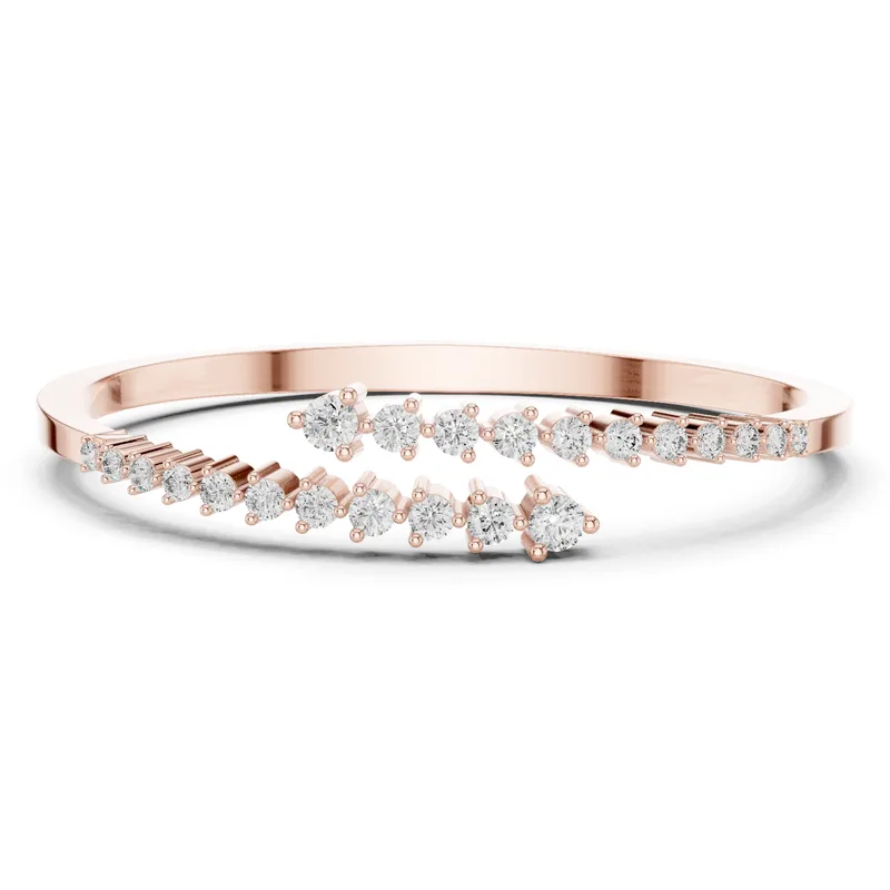 18K Gold Round Diamond Pavé Bracelet – 1.96 ct (GLBR-0025) – Bracelets by Ivanka & Co