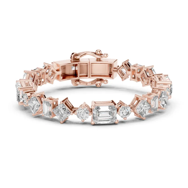 18K Gold Diamond Pavé Bracelet – 20.07 ct (GLBR-0030) – Bracelets by Ivanka & Co