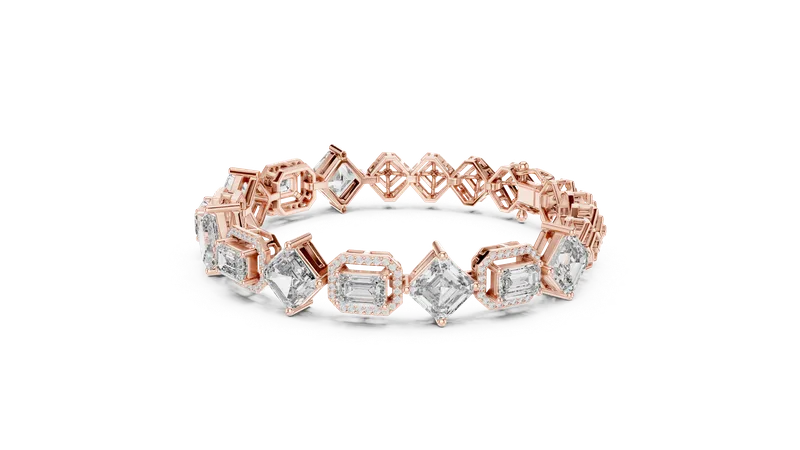 18K Gold Diamond Pavé Bracelet – 12.04 ct (GLBR-0048) – Bracelets by Ivanka & Co