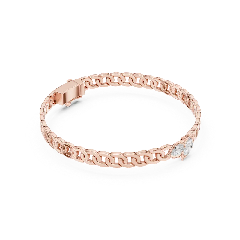 Men's 18K Gold Diamond Bracelet (SBMB-10) – Bracelets by Ivanka & Co