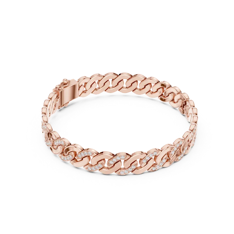 Men's 18K Gold Diamond Bracelet (SBMB-12) – Bracelets by Ivanka & Co